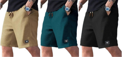 VIRADIYAENTERPRISE Self Design Men & Women Multicolor Regular Shorts