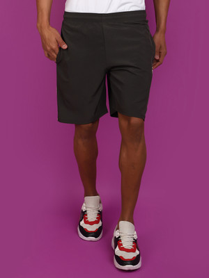 V-MART Color Block Men Green, Green Regular Shorts