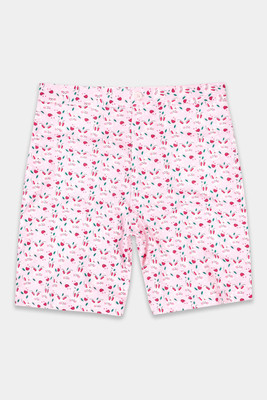 french crown Printed Men Pink Regular Shorts