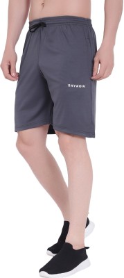 skyrow Self Design Men Multicolor Basic Shorts