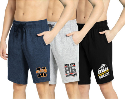 Kartblack Graphic Print Men Multicolor Regular Shorts