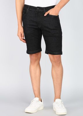 PETER ENGLAND Solid Men Grey Regular Shorts