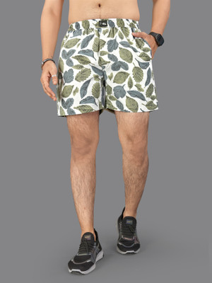 FTX Printed Men Multicolor Casual Shorts