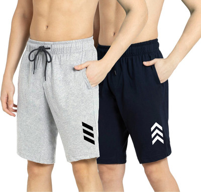 Kartblack Printed Men Multicolor Regular Shorts