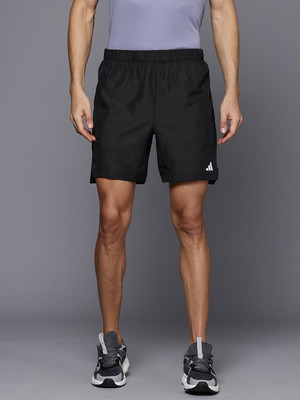 ADIDAS Solid Men Black Sports Shorts