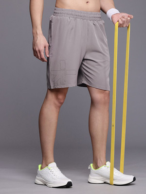 HRX by Hrithik Roshan Solid Men Grey Board Shorts