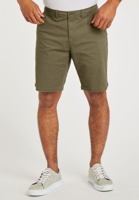 Rendtrends Solid Men Dark Green Cargo Shorts