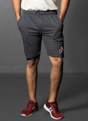 Moda Rapido Solid Men Black Casual Shorts
