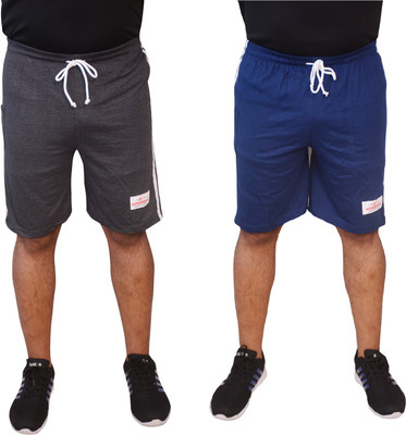 Kolva Solid Men Multicolor Casual Shorts