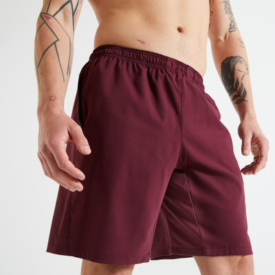 Datalact Solid Men Maroon Casual Shorts