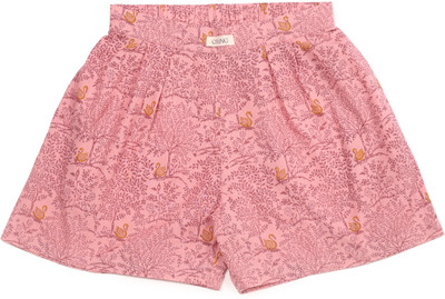 CLLING Floral Print Women Pink Boxer Shorts