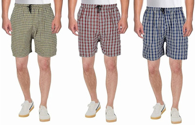 AF World fashion Checkered Men Multicolor Boxer Shorts