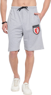 Warner Bros by Wear Your Mind Graphic Print Men Grey Regular Shorts