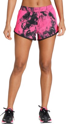 PUMA Printed Women Pink Sports Shorts