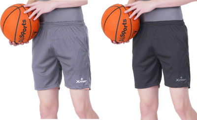 Xmer Solid Men Multicolor Regular Shorts
