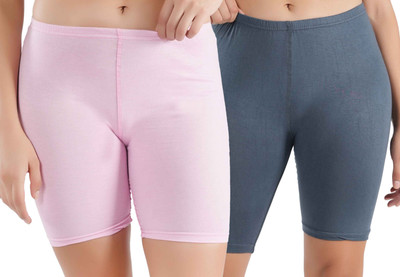 ORLIZEA Solid Women Multicolor Cycling Shorts