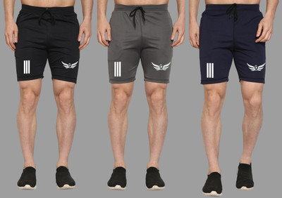 FARSH Printed Men Multicolor Sports Shorts
