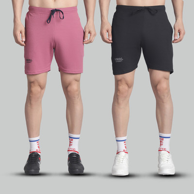 MACK JONNEY Solid Men Multicolor Regular Shorts