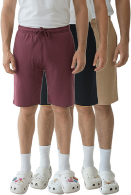 Force NXT Solid Men Multicolor Casual Shorts