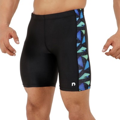 never lose Printed Men Black Compression Shorts, Cycling Shorts, Gym Shorts