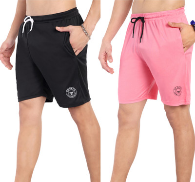 Go Devil Solid Men Multicolor Casual Shorts