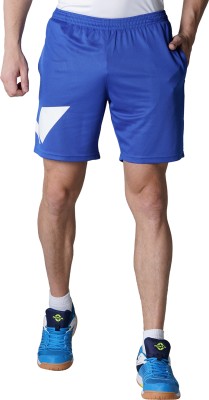NIVIA Solid Men Light Blue Sports Shorts