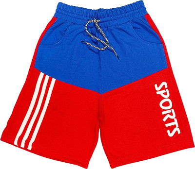 Ticoss Solid Men Red Sports Shorts