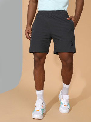 EPPE Solid Men Blue Regular Shorts