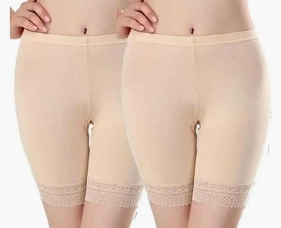 Blue Bird Enterprises Self Design Women Beige, Beige Cycling Shorts, Casual Shorts, Regular Shorts