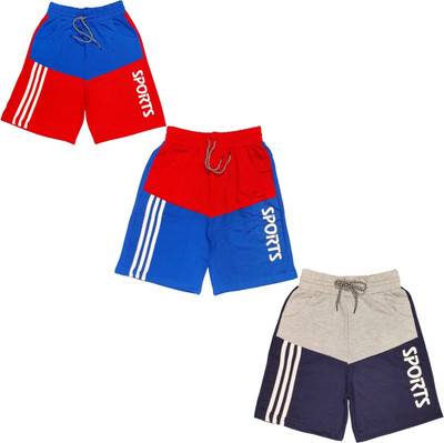 Ticoss Solid Men Red Sports Shorts