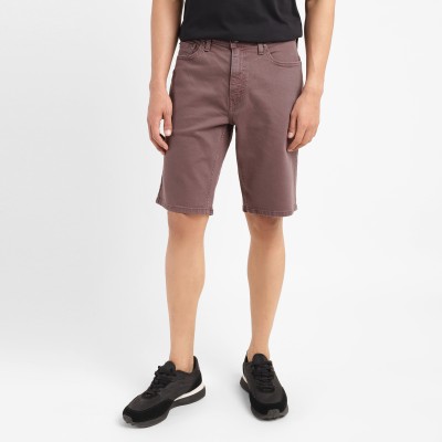 LEVI'S Solid Men Brown Casual Shorts