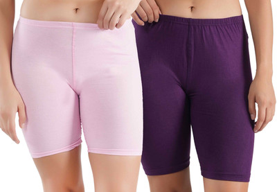 ORLIZEA Solid Women Multicolor Cycling Shorts