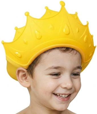 Dibyt Crown Design Baby Hair Washing Cap Bath Hat