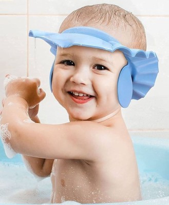 Celibate Washable Bath Cap For Ear Protection With Comfy Material (Multicolor)