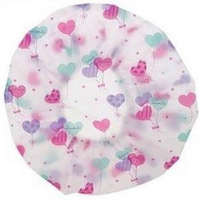 Celibate Washable/Waterproof Shower Cap With Elastic Band Reusable Shower Cap Multicolor