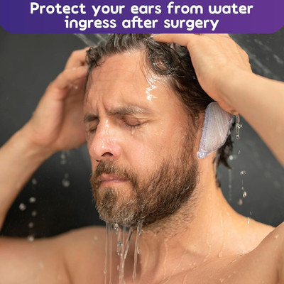ND BROTHERS Ear Protectors 100pcs Waterproof Ear Covers for Hair Dye, Shower,Bathing ND34