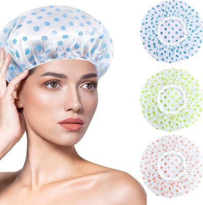 Celibate Comfy & Reusable Waterproof Elastic Eva Free-Size Bathroom Shower Cap For Women