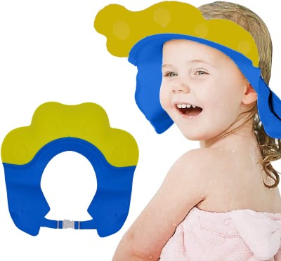 truecart care Baby Shampoo Shower Bath Soft Cap for Toddler,Baby,Kids,Children ( Royal Blue)