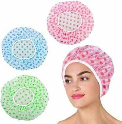 Celibate Waterproof Bath Caps Plastic Reusable Shower Caps