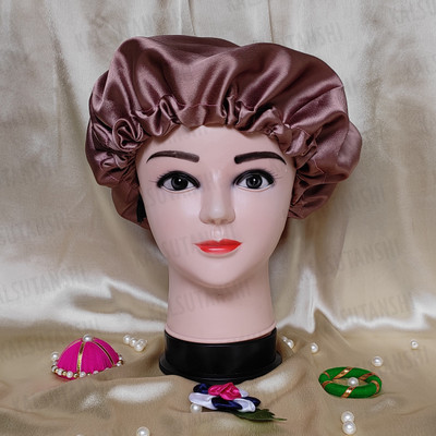 KALSUTANSHI Pure Satin Fully Reversible Hair Bonnet |Adjustable Double Layer SleepCap