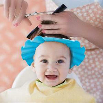 Ramya Baby Safe & Soft Shower CapBaby Shower Cap Adjustable Safe Soft