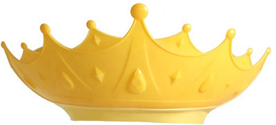 Adore Knight- The Crown Shampoo Hat- Adjustable Buckle- Ergonomic- Non slip- Yellow