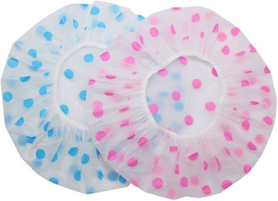 Celibate Multicolor Reusabl Cap With Waterproof Material For Bath/Salon/Spas/Hair Cover