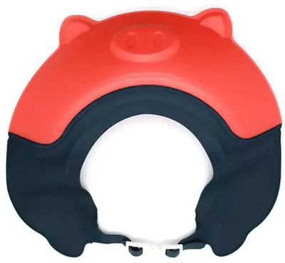 Adore Bubba! The Piggy Adjustable Shampoo Hat with Buckle- Protects Ears and Eyes