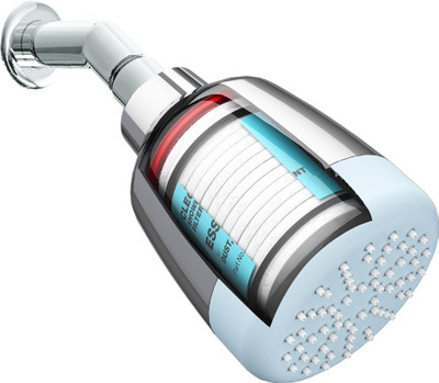Water Science CLEO Shower filter for sediments, mud, and suspended impurities Shower Head