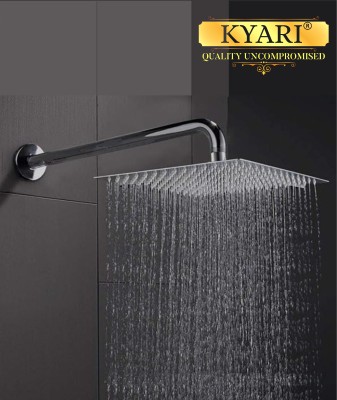 Kyari - 12 X 12 Ultra Slim EXTRA HEAVY Shower Complete set with 24inch Shower Arm S641 Shower Head