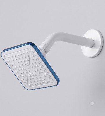 Ariel Bath 5x5 PTMT Sandwich Shower with Arm & wall Flange Shower Head