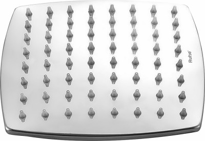 RUHE ARC 304-Grade Stainless Steel Overhead Shower (6 x 6 Inches) Shower Head