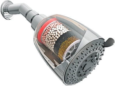 Water Science CLEO SFM-419 Multi-flow Shower Filter (with High Hardness Cartridge) Shower Head