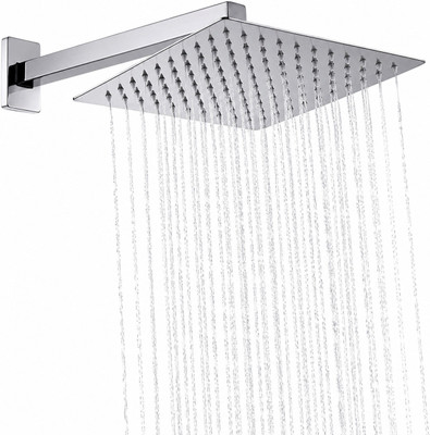 Prestige martBuy Stainless Steel 6"x6" Ultra Slim Square Rain with 12inch square arm Shower Head